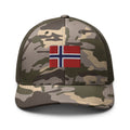 Norway Flag Camo Trucker Hat