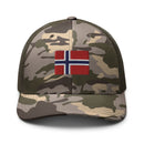 Norway Flag Camo Trucker Hat