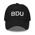 BDU Boulder Airport Code Dad Hat