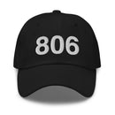 806 Texas Panhandle Area Code Dad Hat