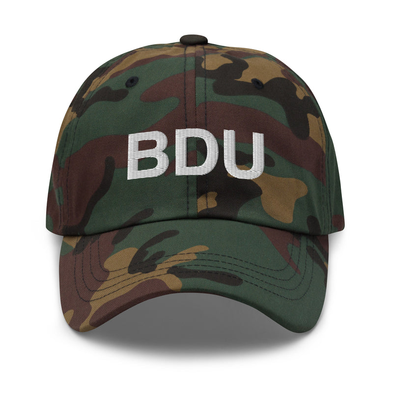 BDU Boulder Airport Code Dad Hat