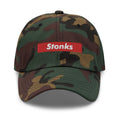 Stonks Box Logo Dad Hat