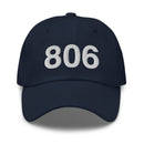 806 Texas Panhandle Area Code Dad Hat