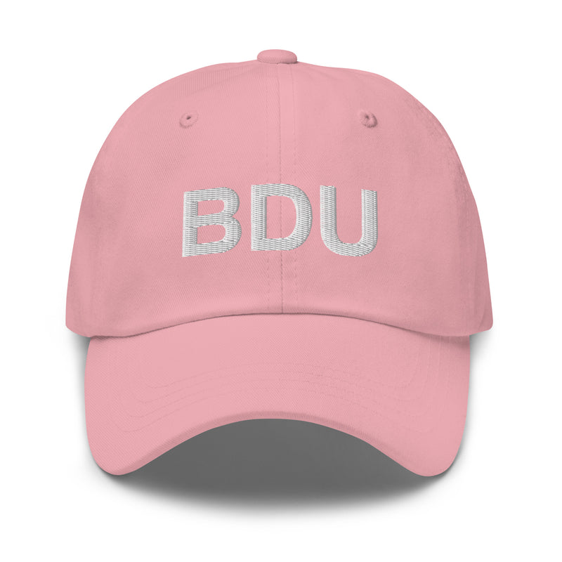 BDU Boulder Airport Code Dad Hat