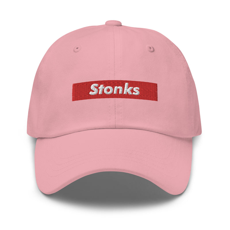 Stonks Box Logo Dad Hat