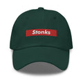 Stonks Box Logo Dad Hat