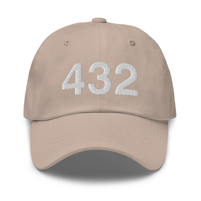 432 West Texas Area Code Dad Hat