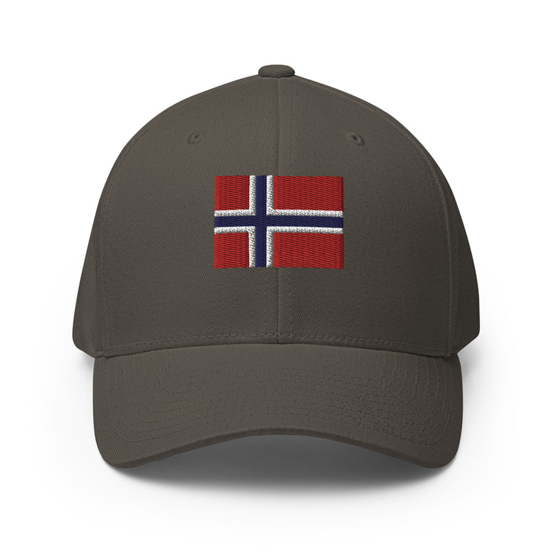 Norway Flag Closed Back  Hat.