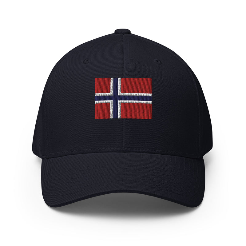 Norway Flag Closed Back  Hat.