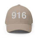 916 Sacramento Area Code Closed Back Hat