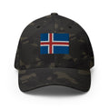 Iceland Flag Closed Back Hat