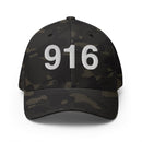 916 Sacramento Area Code Closed Back Hat