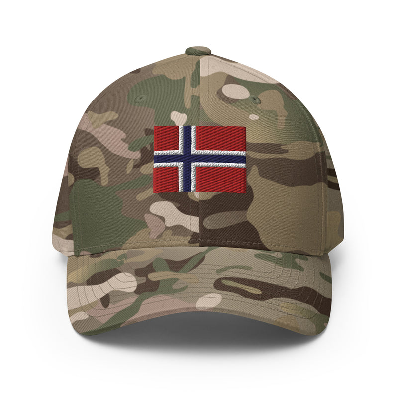 Norway Flag Closed Back  Hat.