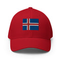 Iceland Flag Closed Back Hat