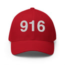 916 Sacramento Area Code Closed Back Hat
