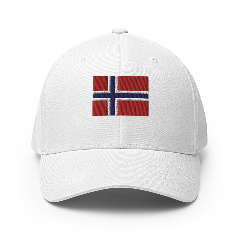Norway Flag Closed Back  Hat.