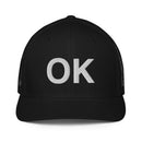 Oklahoma OK Closed Back Trucker Hat