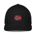 Norway Flag Closed Back Trucker Hat