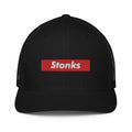 Stonks Box Logo Closed Back Trucker Hat