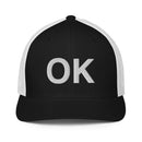 Oklahoma OK Closed Back Trucker Hat