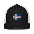 Iceland Flag Closed Back Trucker Hat