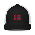 Norway Flag Closed Back Trucker Hat