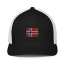 Norway Flag Closed Back Trucker Hat