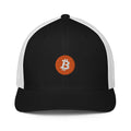 Bitcoin Logo Closed Back Trucker Hat