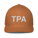 TPA Tampa Bay Airport Code Closed Back Trucker Hat
