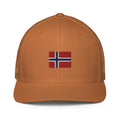 Norway Flag Closed Back Trucker Hat