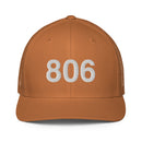 806 Texas Panhandle Area Code Closed Back Trucker Hat