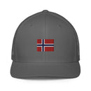 Norway Flag Closed Back Trucker Hat