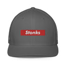 Stonks Box Logo Closed Back Trucker Hat