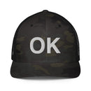 Oklahoma OK Closed Back Trucker Hat