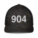 904 Jacksonville Area Code Closed Back Trucker Hat