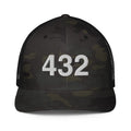 432 West Texas Area Code Closed Back Trucker Hat