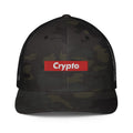 Crypto Box Logo Closed Back Trucker Hat