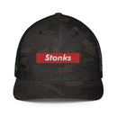 Stonks Box Logo Closed Back Trucker Hat