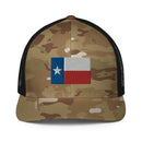 Texas Flag Closed Back Trucker Hat