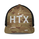 HTX Houston Texas Closed Back Trucker Hat