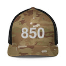 850 Florida Panhandle Area Code Closed Back Trucker Hat