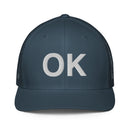 Oklahoma OK Closed Back Trucker Hat