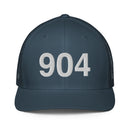 904 Jacksonville Area Code Closed Back Trucker Hat