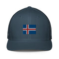 Iceland Flag Closed Back Trucker Hat