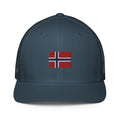 Norway Flag Closed Back Trucker Hat