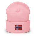 Norway Flag Cuffed Beanie