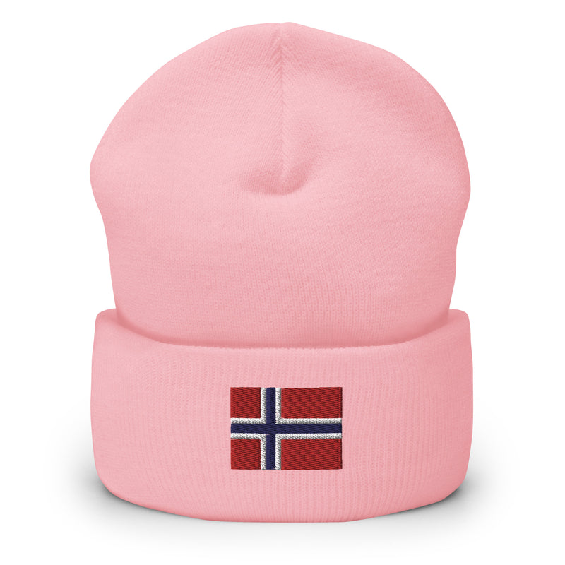Norway Flag Cuffed Beanie
