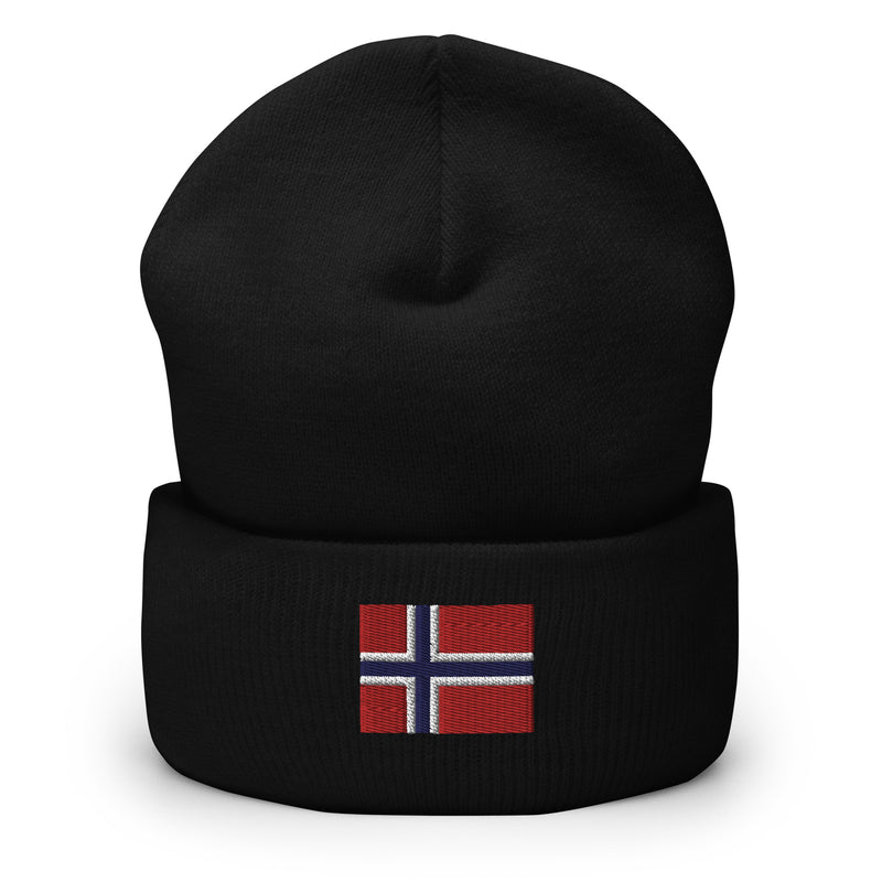 Norway Flag Cuffed Beanie