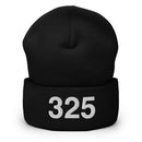 325 Abilene TX Area Code Cuffed Beanie