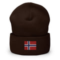 Norway Flag Cuffed Beanie